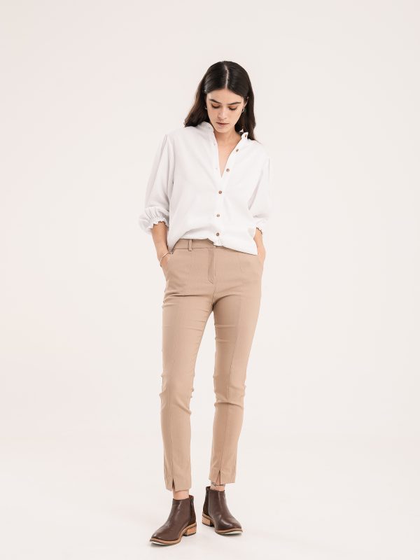 Pantalón LUCRINA - Beige, 34