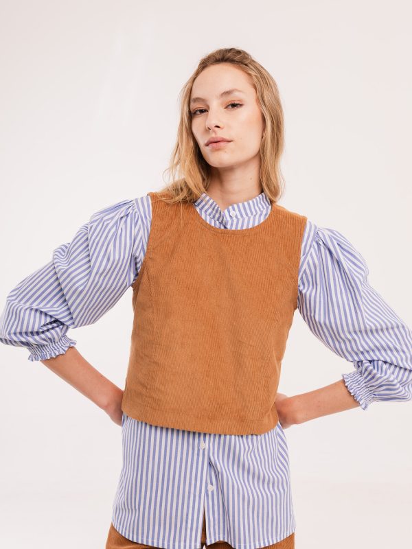 Chaleco SILENE - Camel, S/M
