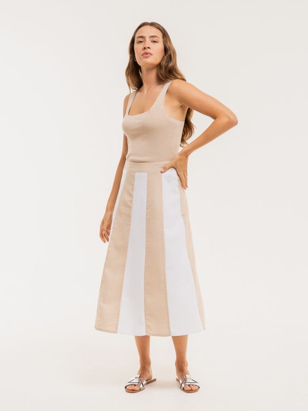 Falda AZORES - Beige, S