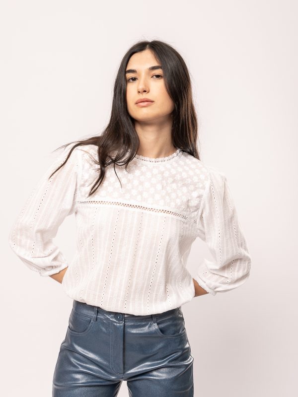 Blusa LISA - Blanco, S/M